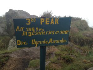 Mountain climbing in Uganda